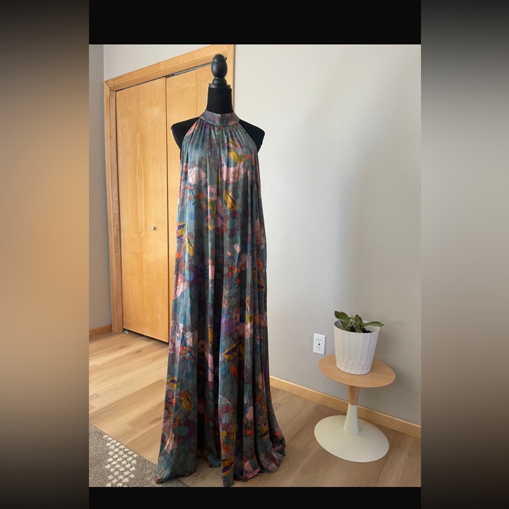 Floral Halter Jumpsuit